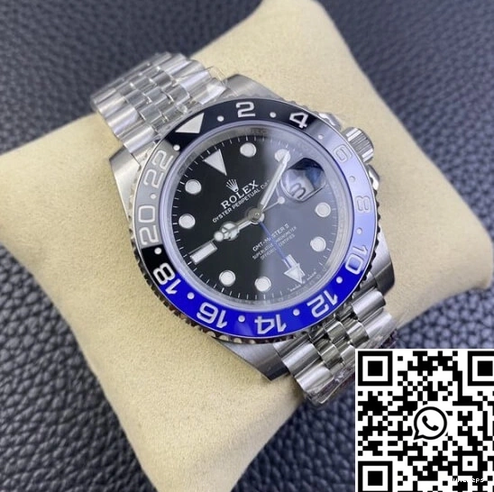 Rolex Black Clean GMT Dial M126710BLNR-0002 Factory Master II 0308